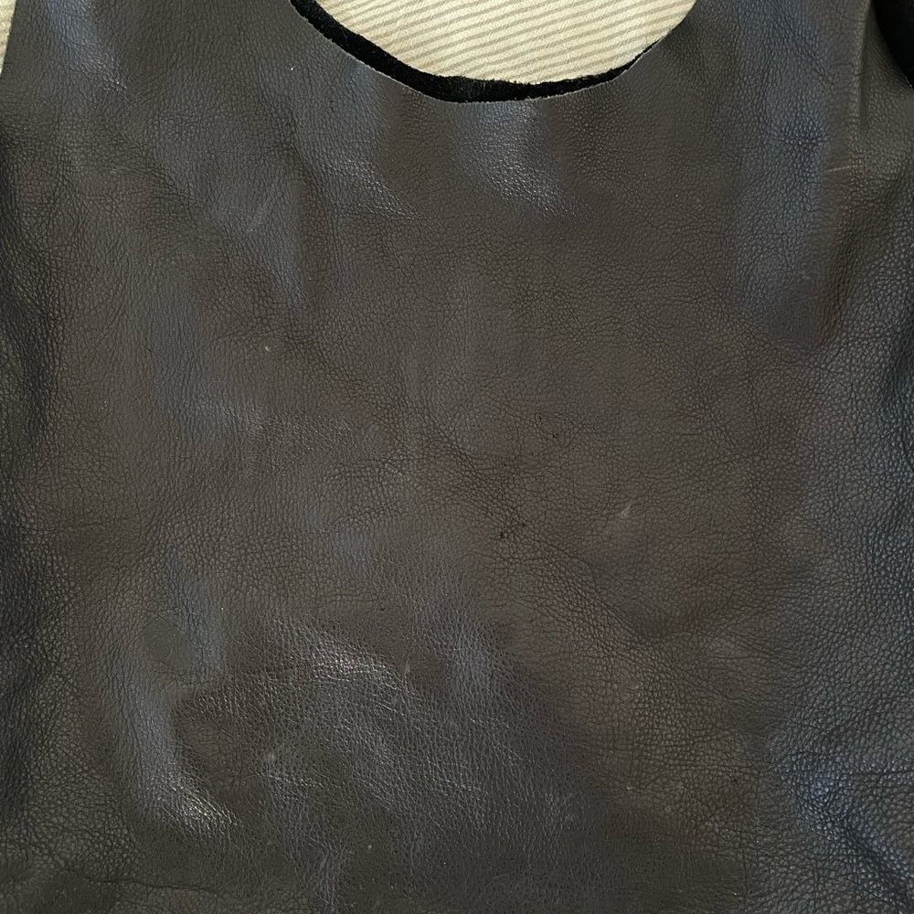 Rare Baggu leather shopping bag - Picture 2 of 5